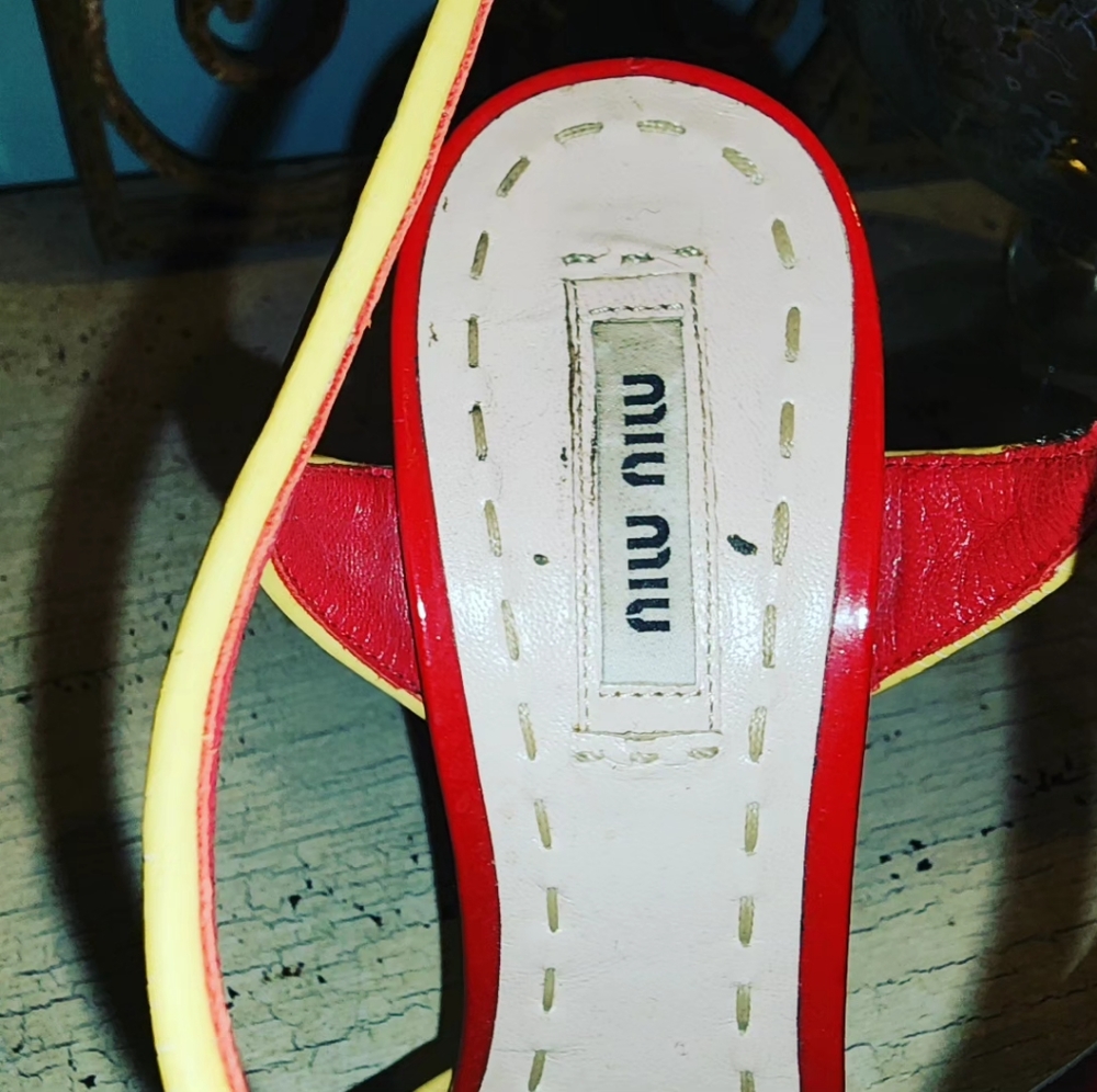 Miu Miu Red Heels - Picture 2 of 2